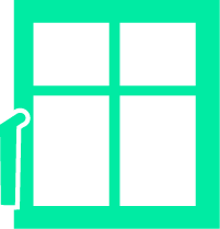 Vindueslås symbol
